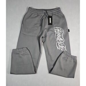 Hoodrich Mens Gray Legacy Oversized Jogger Sweatpants Size Medium NWT
